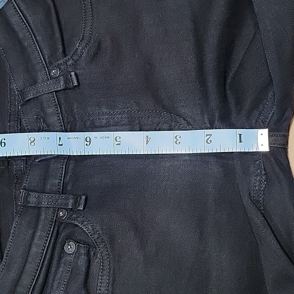 Rag & Bone Size 28 Skinny Coated Black Jeans Style # 1502K520, Gently Used Cond. - Picture 10 of 15